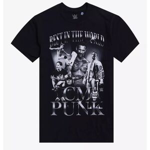 WWE CM Punk Collage Shirt 100% Cotton Size 3X New With Tags